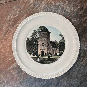Historic St. Luke’s Church Smithfield Virginia Collector Plate Delano Studios